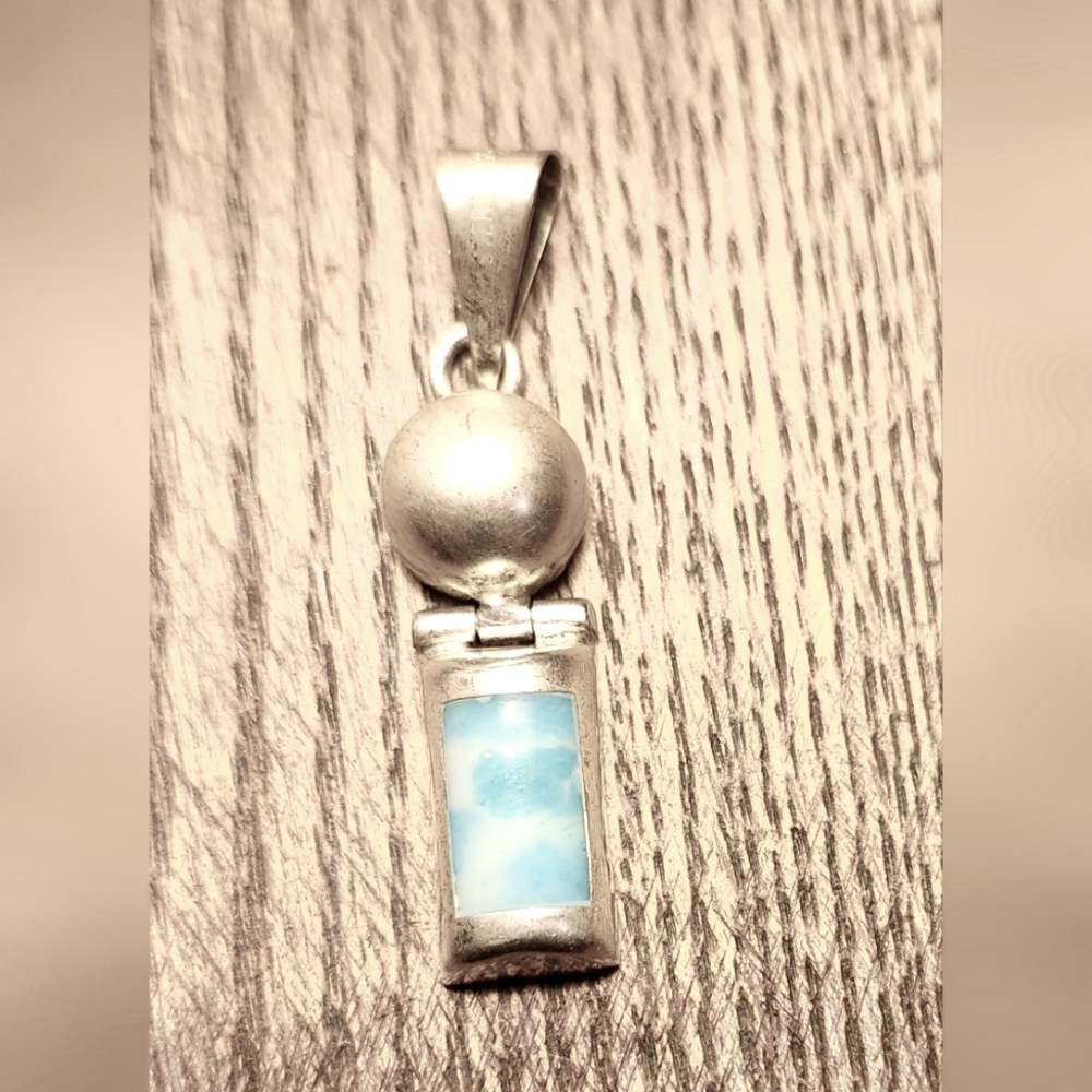 VTG Sterling Silver Signed Necklace Pendant